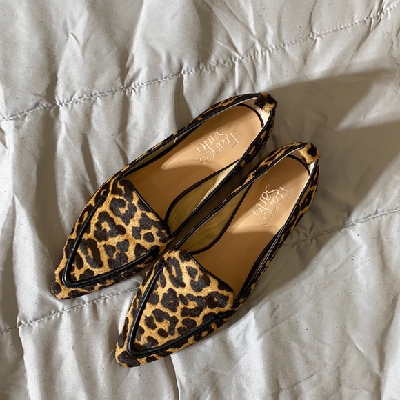 Franco Sarto Shoes - Franco Sarto animal print flats like new shoes size 6.5 Women